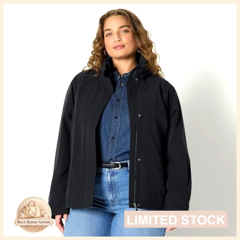 Regular Fit Packable Waterproof Rain Jacket Light… - image 6